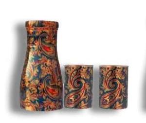 Frascos y contenedores de cobre antiguos Juego de dormitorio de martillo medio de metal para uso doméstico - Product Image 5