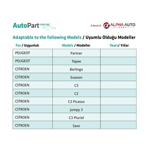 Clips de fixation pour Renault, Peugeot, Citroën, Fiat - 10 pièces - Product Image 5