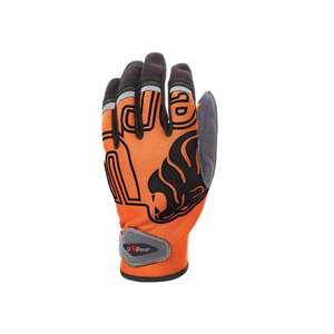 Guantes DE SEGURIDAD Niko Orange Fluo, guantes de trabajo (paquete múltiple), para hombre y mujer - Product Image 1