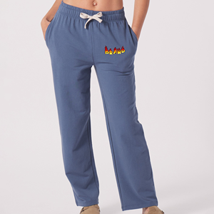 Ropa informal de alta calidad para mujer, pantalones de chándal ligeros y transpirables hechos a medida con pierna recta para invierno - Product Image 1