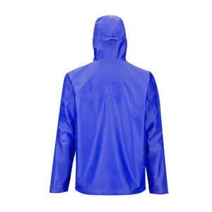 Veste de pluie coupe-vent streetwear à design de logo personnalisé pour hommes Vestes de pluie tissées pour sports d'extérieur pour hommes - Product Image 2