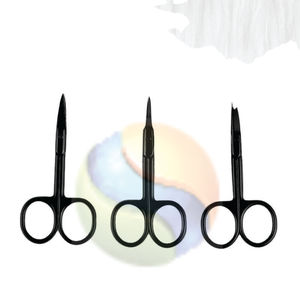 Ciseaux à cuticules de salon d'élite, super tranchants, pointe en forme de flèche, design multicolore, ciseaux à cuticules incurvés de luxe, ultra-tranchants, pointe en forme de flèche - Product Image 6