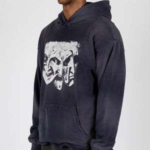 Sudaderas de Invierno Extra Grandes para Hombre, Bordadas y Estampadas Personalizadas del Fabricante Directo, 100% Algodón, Felpa Francesa - Product Image 4