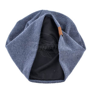 Vente en gros Bonnets à la mode d'hiver avec logo personnalisé Chapeaux unis colorés pour adultes - Product Image 4