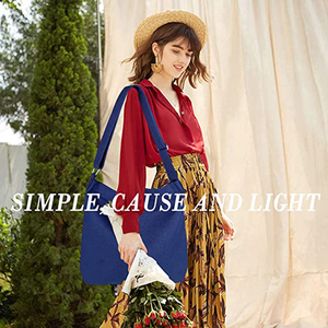 Bolsa de lona de algodón ecológica reutilizable con logotipo personalizado de alta calidad, promocional portátil con patrón de rayas para uso diario - Product Image 2