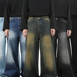 Pantalons en jean pour hommes, élégants, slim, tendance, best-seller, décontractés, service OEM, pantalons en jean pour hommes personnalisés, nouveau style - Product Image 2