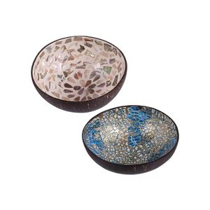 ชามกะลามะพร้าวฝังมุกชามเสิร์ฟทำมือสำหรับปั่น - Product Image 3