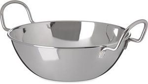 Utensilio de cocina Wok Kadai de hierro de 1 litro tradicional indio hecho a mano de calidad superior para cocinar y calentar alimentos - Product Image 6