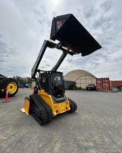 Prêt pour la livraison mondiale Jhn Deere Mini chargeuse compacte EPA chargeur d'essence sur chenilles conduite Design compact meilleur prix - Product Image 4