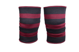 Bandes de genou élastiques pour la musculation en salle de sport, couleur personnalisée, hommes femmes, coton doux, protection pour adultes, nouveau design, logo - Product Image 2