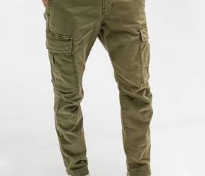 กางเกงคาร์โก้ผู้ชายน้ำหนักเบาดีไซน์ไม่เหมือนใครกางเกงกลางแจ้งมีสไตล์ที่สมบูรณ์แบบ - Product Image 3