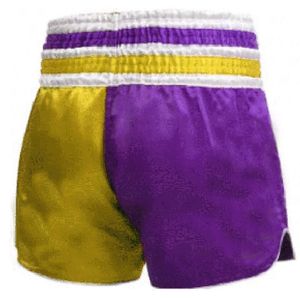 Pantalones cortos de Kickboxing de la mejor calidad, pantalones cortos de alto grado MMA Gym Boxing Muay Thai para hombres y mujeres con movimientos modernos - Product Image 3