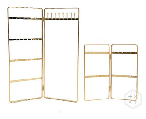 Gold Metal Accessories Holder <b>Desk</b> Jewelry Display <b>Stand</b> Elegant Jewelry Container - Product Image 4
