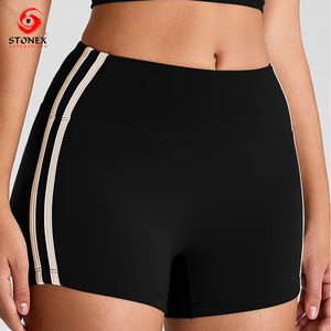 Shorts de Yoga de Alta Calidad para Mujer, con Logotipo Personalizado, Transpirables, Elásticos, Estilo Hip Hop, Ropa Deportiva para Gimnasio, Fitness y Entrenamiento - Product Image 5