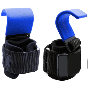 High Quality Non-slip Exercise Gym Wrist <b>Straps</b> Sport Fitness Weightlifting Wrist Wraps With Hook for Sale - Product Image 4