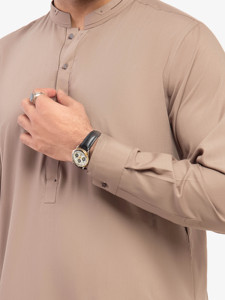 Salwar Kameez pakistanais élégant pour hommes, tenue islamique traditionnelle pour mariage, prière de l'Aïd, tenue décontractée et formelle - Product Image 3