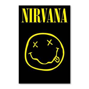 Modern Style Nirvana <b>Poster</b> Set Paper Design for Wall Decor - Product Image 4