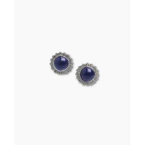 Vintage Gold Plated <b>Drop</b> Earrings-Mini <b>Sun</b> Studs Rhodium Finish Gift for Her - Product Image 1