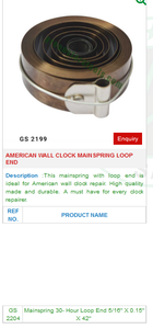 Ressorts de montre Green Stars SA allemands et anglais, ressort principal GS 2204, extrémité trouée en aluminium pour outils et équipements de bijouterie - Product Image 2