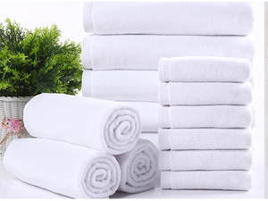 5 Star Luxury Hotel <b>Hair</b> <b>Towel</b> Wrap Polyester/Cotton Quick-Dry Knitted Plain Style Customizable for Hand and Face <b>Towels</b> - Product Image 2