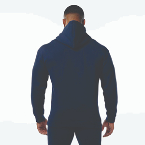 Sudadera con capucha de gran tamaño de algodón con logotipo personalizado de alta calidad para hombres, sudaderas con capucha lisas en blanco con hombros caídos de lana gruesa para hombres - Product Image 3