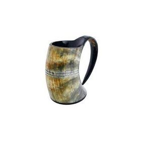 <b>Unique</b> New Look Horn Mugs with Sleek and Modern Shapes Perfect for Serving Beverages in Style at Gatherings or Events - Product Image 1