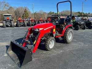 Tracteur de jardin Massey Ferguson 1840E avec pelle frontale, 40 CV, chargeur sur roues pour travaux de paysagisme et utilisation agricole - Product Image 4