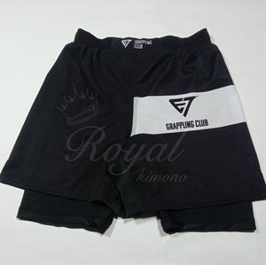 ขายส่ง 2024 ผู้ชายและผู้หญิงที่กําหนดเอง NoGi คู่สั้นคุณภาพระดับพรีเมียม MMA สั้น BJJ สั้น - Product Image 1