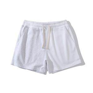 Short de sport unisexe personnalisé pour hommes, en coton respirant, séchage rapide, tendance, tricoté, taille moyenne, couleurs contrastées - Product Image 6