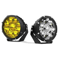 Barre lumineuse LED 5 pouces Baja Light 2400LM Faisceau spot 9-30V DC IP67 Feux de travail pour tout-terrain, camion, SUV, pick-up 4x4 12V 24V