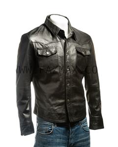 Top ventes, veste tendance en cuir de mouton fabriquée au Pakistan - Product Image 1
