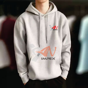 Sweat à capuche d'hiver pour homme de haute qualité avec logo imprimé personnalisé - Imperméable, respirant, impression numérique, matériau et couleur personnalisés - Product Image 4