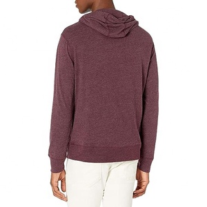 Sweatshirts à capuche de haute qualité bon marché 100% polyester pull à capuche complet surdimensionné sweat à capuche en coton mélangé - Product Image 3