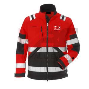 Chaleco reflectante transpirable de seguridad de alta visibilidad hecho a medida, chaqueta de seguridad para el sitio de construcción. - Product Image 5