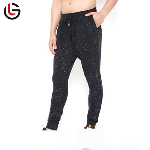 Pantalon et survêtement pour homme en coton 100% léger, de haute qualité, effet délavé, disponible en différentes couleurs, style décontracté d'été - Product Image 3