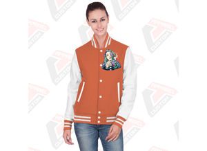 Venta caliente de las mujeres Casual Street Wear Varsity Jacket Nueva moda de impresión personalizada chaqueta transpirable para las mujeres - Product Image 2