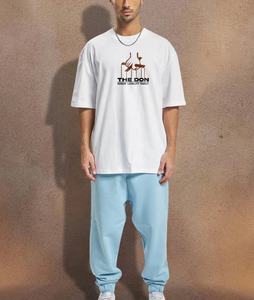 Camiseta de Manga Larga Extra Grande para Hombre, 100% Algodón, 250GSM, Personalizable, Calidad de Costura Premium, Diseño en Blanco, Estilo Urbano 2025 - Product Image 3