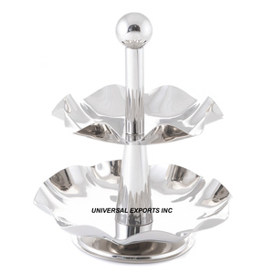 Plateau à chocolat rond en métal martelé Plateau à chocolat classique et élégant de créateur fait à la main Nouveau plateau à chocolat classique et élégant - Product Image 4