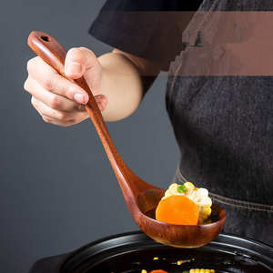 Accesorios de utensilios de cocina de madera personalizados Utensilios de cocina de madera Cuchara Espátula Juego de utensilios de cocina de madera al por mayor - Product Image 6