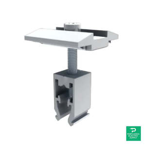 ตัวหนีบยึดแผงโซลาร์เซลล์แบบติดตั้งเร็ว Quick Mount PV Mill Mid Clamp 30-45 มม. ทำจากอลูมิเนียมอัลลอยด์ สำหรับหลังคาโรงจอดรถ - Product Image 3