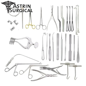 Gran oferta, juego de instrumentos básicos de cirugía Abdominal de laparotomía de 104 piezas, instrumentos quirúrgicos MOL estándar de seguridad Manual - Product Image 1