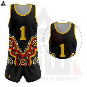 Ensembles d'uniformes de volley-ball personnalisés bon marché pour hommes femmes unisexe de haute qualité 100% polyester imprimé Service OEM - Product Image 2