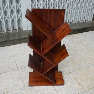 Reddish-Brown KS68043 Mini <b>Tree</b> <b>Branch</b>-Shaped Bookshelf Modern & Children's Style Standing Type for Living Room - Product Image 3