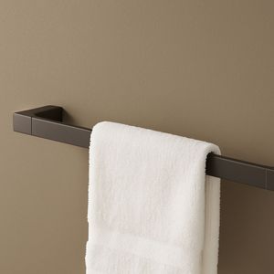 Panarea 45 cm mobili da bagno spazzolato portasciugamani cromato con finitura Gunmetal eleganti portasciugamani - Product Image 3