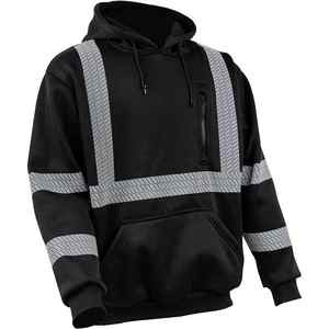 Ropa DE TRABAJO personalizada al por mayor construcción de alta visibilidad, invierno, ropa de trabajo con capucha reflectante de seguridad para hombres - Product Image 1