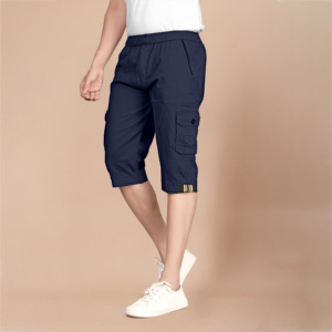 Ropa de trabajo para hombre, pantalones cortos de carga hasta la rodilla con múltiples bolsillos, transpirables con nuevo diseño elegante para un uso funcional y un aspecto moderno - Product Image 1
