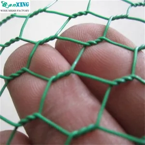Fornecedor de malha de arame hexagonal revestida China Anping preço de fábrica