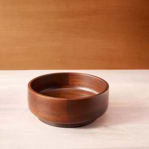 ชามผลไม้ทำจากไม้สีน้ำตาลสไตล์แฟนซีสำหรับเครื่องครัวของตกแต่งบ้านตกแต่งโต๊ะในโรงแรมร้านอาหารขายส่งในอินเดีย - Product Image 2