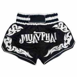 2024 pantalones cortos de compresión UFC Kickboxing MMA para hombre sublimación personalizada patrón sólido estilo Casual al por mayor - Product Image 6