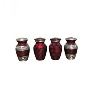 Rustic Farmhouse Style Wholesale Mini <b>Keepsake</b> Urns Cremation Urns Mini Premium Quality Handmade Design Urns for Human <b>Ashes</b> - Product Image 2